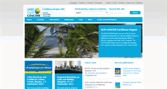 Desktop Screenshot of caribbean.acp-cd4cdm.org